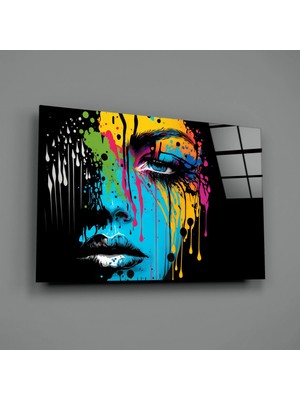 İnsigneart Eriyen Güzellik Cam Tablo || Tasarımcı Koleksiyonu
