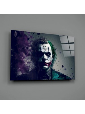 İnsigneart Joker Cam Tablo || Tasarımcı Koleksiyonu