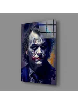 İnsigneart Joker Cam Tablo || Tasarımcı Koleksiyonu