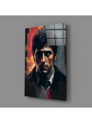 İnsigneart Insigne Art Design Al Pacino Cam Tablo || Tasarımcı Koleksiyonu