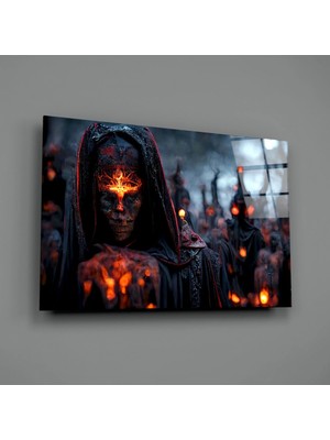 İnsigneart Insigne Art Design Yeni Çağın Savaşçıları Cam Tablo || Tasarımcı Koleksiyonu