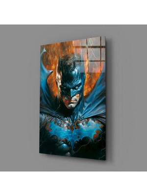 İnsigneart Kanlı Batman Cam Tablo || Tasarımcı Koleksiyonu