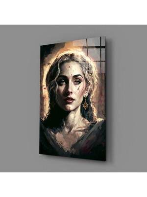 İnsigneart Insigne Art Design Madonna Cam Tablo || Tasarımcı Koleksiyonu