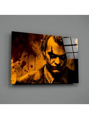 İnsigneart Joker Cam Tablo || Tasarımcı Koleksiyonu