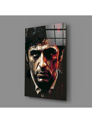 İnsigneart Al Pacino Cam Tablo || Tasarımcı Koleksiyonu