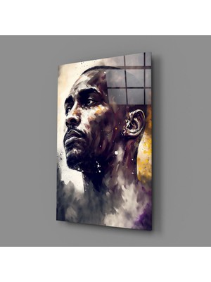 İnsigneart Insigne Art Design Kobe Bryant Cam Tablo || Tasarımcı Koleksiyonu