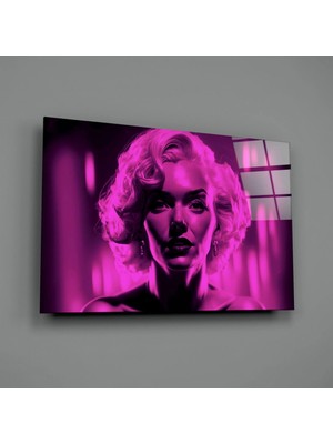 İnsigneart Marilyn Monroe Cam Tablo || Tasarımcı Koleksiyonu