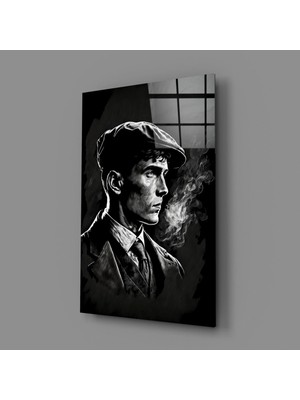 İnsigneart Insigne Art Design Thomas Shelby - Peaky Blinders Cam Tablo || Tasarımcı Koleksiyonu