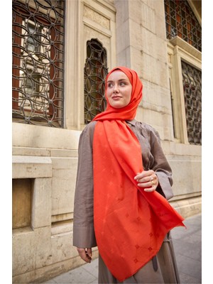 Silk Home Monogram Pamuk Ipek Şal 461001-11
