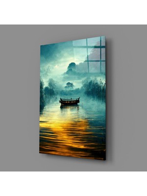 İnsigneart Insigne Art Design Sessizlik Cam Tablo || Tasarımcı Koleksiyonu