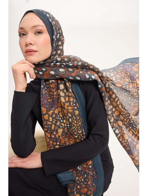 Silk Home Tencel Monare Şal Zümrüt Taş Desen 75X195