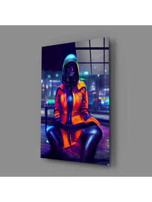 İnsigneart Insigne Art Design Bekleyiş Cam Tablo || Tasarımcı Koleksiyonu