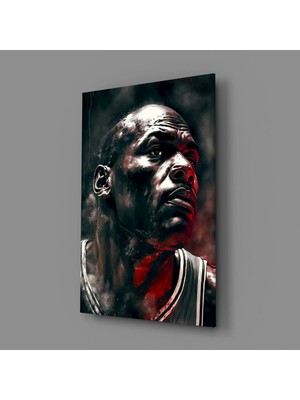 İnsigneart Insigne Art Design Michael Jordan Cam Tablo || Tasarımcı Koleksiyonu