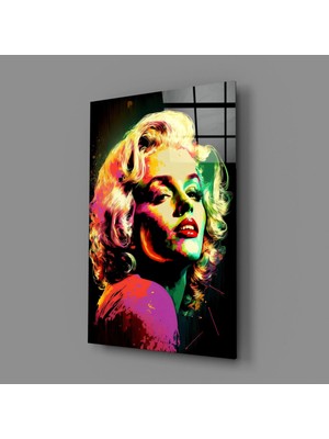 İnsigneart Marilyn Monroe Cam Tablo || Tasarımcı Koleksiyonu