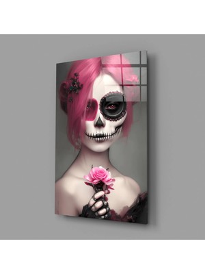 İnsigneart Insigne Art Design Ceset Gelin Cam Tablo || Tasarımcı Koleksiyonu