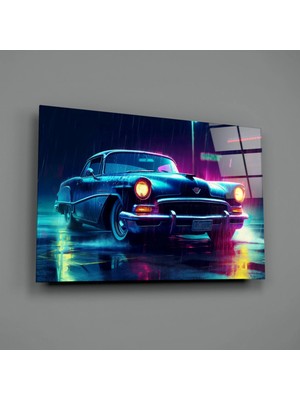 İnsigneart Insigne Art Design Cadillac Cam Tablo || Tasarımcı Koleksiyonu