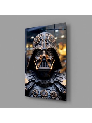 İnsigneart Insigne Art Design Darth Vader Cam Tablo || Tasarımcı Koleksiyonu
