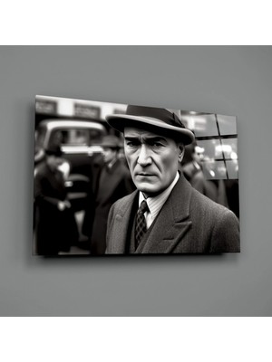 İnsigneart Atatürk Cam Tablo || Tasarımcı Koleksiyonu