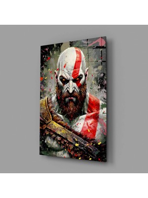 İnsigneart Insigne Art Design Kratos Cam Tablo || Tasarımcı Koleksiyonu