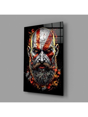 İnsigneart Kratos Cam Tablo || Tasarımcı Koleksiyonu