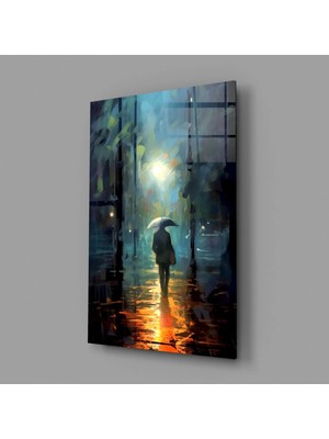 İnsigneart Yalnız Cam Tablo || Tasarımcı Koleksiyonu