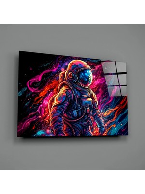 İnsigneart Insigne Art Design Astronot Cam Tablo || Tasarımcı Koleksiyonu