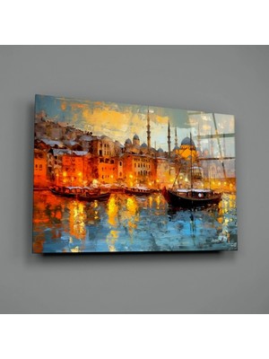 İnsigneart Istanbul Cam Tablo || Tasarımcı Koleksiyonu