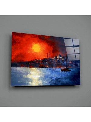 İnsigneart Insigne Art Design Istanbul Cam Tablo || Tasarımcı Koleksiyonu