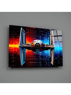 İnsigneart Tie Fighter Cam Talo || Tasarımcı Koleksiyonu