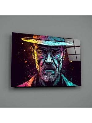 İnsigneart Heisenberg Cam Tablo || Tasarımcı Koleksiyonu