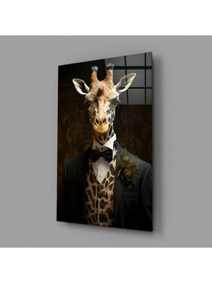 İnsigneart Insigne Art Design Beyefendi Cam Tablo || Tasarımcı Koleksiyonu