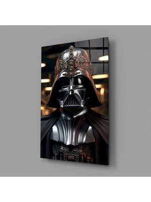 İnsigneart Darth Vader Cam Tablo || Tasarımcı Koleksiyonu