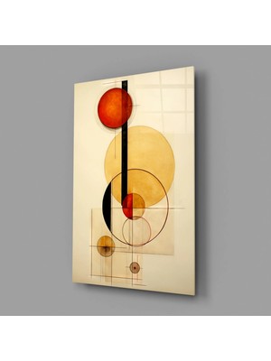 İnsigneart Insigne Art Design Daireler Cam Tablo || Tasarımcı Koleksiyonu