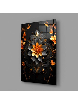 İnsigneart Şans Çiçeği Cam Tablo || Tasarımcı Koleksiyonu