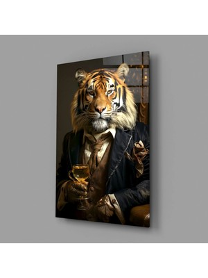 İnsigneart Insigne Art Design Beyefendi Cam Tablo || Tasarımcı Koleksiyonu