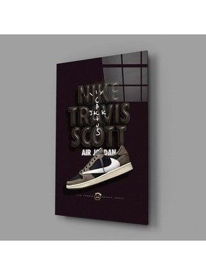 İnsigneart Air Jordan Cam Tablo || Tasarımcı Koleksiyonu