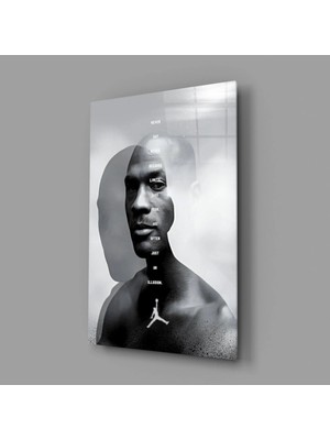 İnsigneart Jordan Cam Tablo || Tasarımcı Koleksiyonu