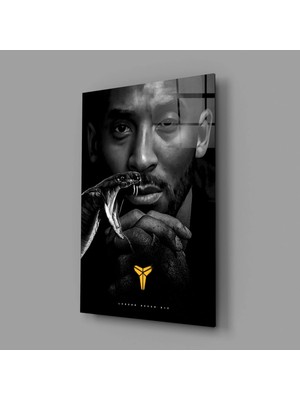 İnsigneart Insigne Art Design Kobe Bryant Cam Tablo || Tasarımcı Koleksiyonu