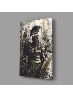 İnsigneart Gladyatör Cam Tablo || Tasarımcı Koleksiyonu