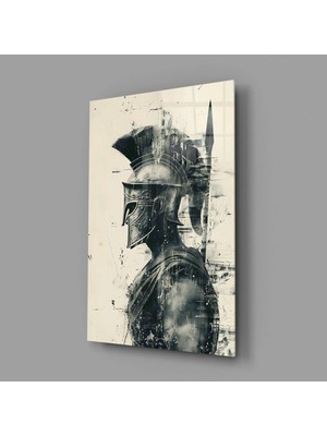 İnsigneart Gladyatör Cam Tablo || Tasarımcı Koleksiyonu