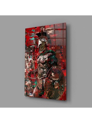 İnsigneart Gladyatör Cam Tablo || Tasarımcı Koleksiyonu