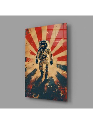 İnsigneart Insigne Art Design Astronot Cam Tablo || Tasarımcı Koleksiyonu
