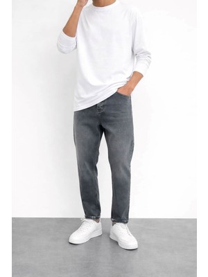 Ohepmoda Boyfriend Kalıp Lazer Erkek Kot Pantolon
