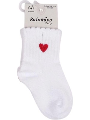 Katamino Felyon Kız Bebek Çorap 46355