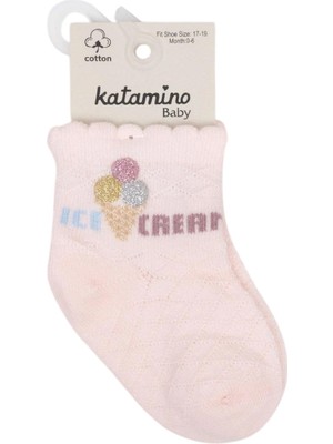 Katamino Togo Aks Kız Bebek Çorap 43018