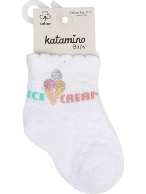 Katamino Togo Aks Kız Bebek Çorap 43018