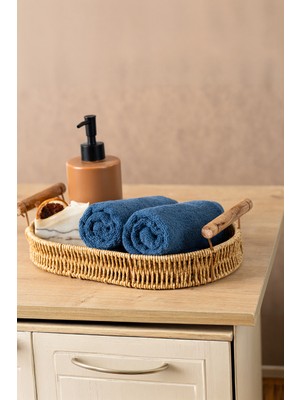Rikka Home %100 Pamuk El/misafir Havlusu Seti (2’li 33X33 Cm) – Coresoftair™ Yumuşak, Hızlı Emici, Hacimli Premium Havlu