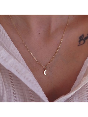 İzgi Ataç Moon Kolye