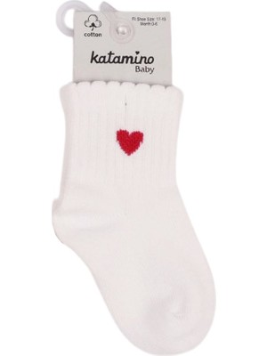 Katamino Felyon Kız Bebek Çorap 46355
