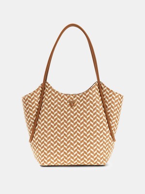 Guess Tessi 2'si 1 Arada Kadın Kahverengi Omuz Çantası HWWG7691230-CGM